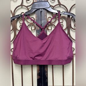 Athletic works berry sports bra